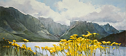 Wemmershoek Dam – Western Cape | 2008 | Oil on Canvas | 51 x 85 cm